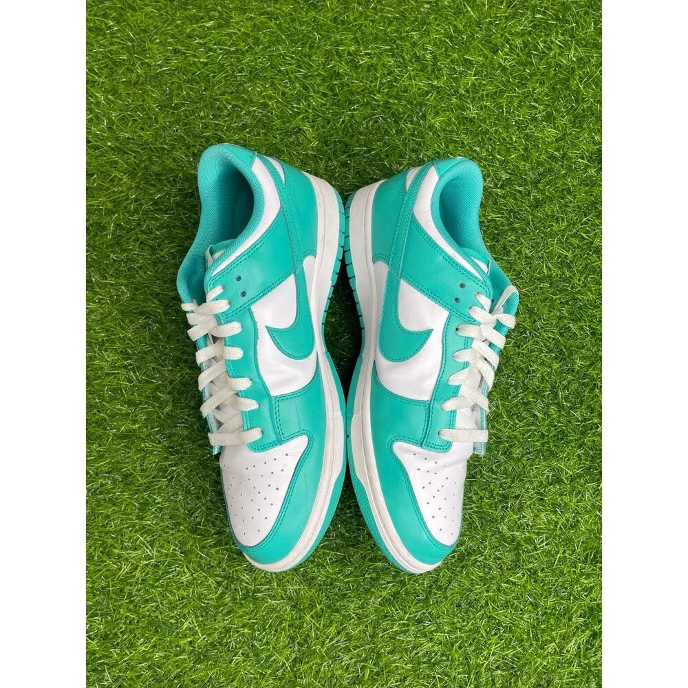 Nike Dunk Low Clear Jade Size Men’s 10 - Picture 4 of 6